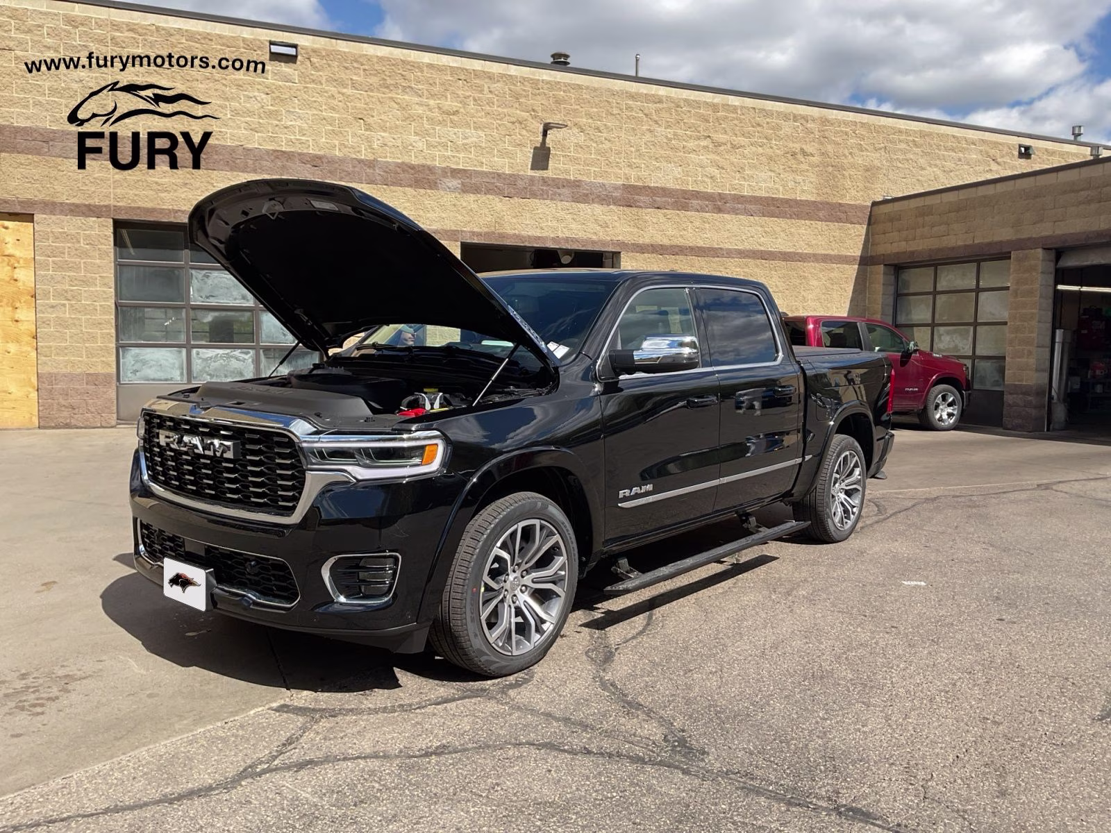 2026 Diamond Black Crystal Pearlcoat Ram 1500 Tungsten 4X4 Truck