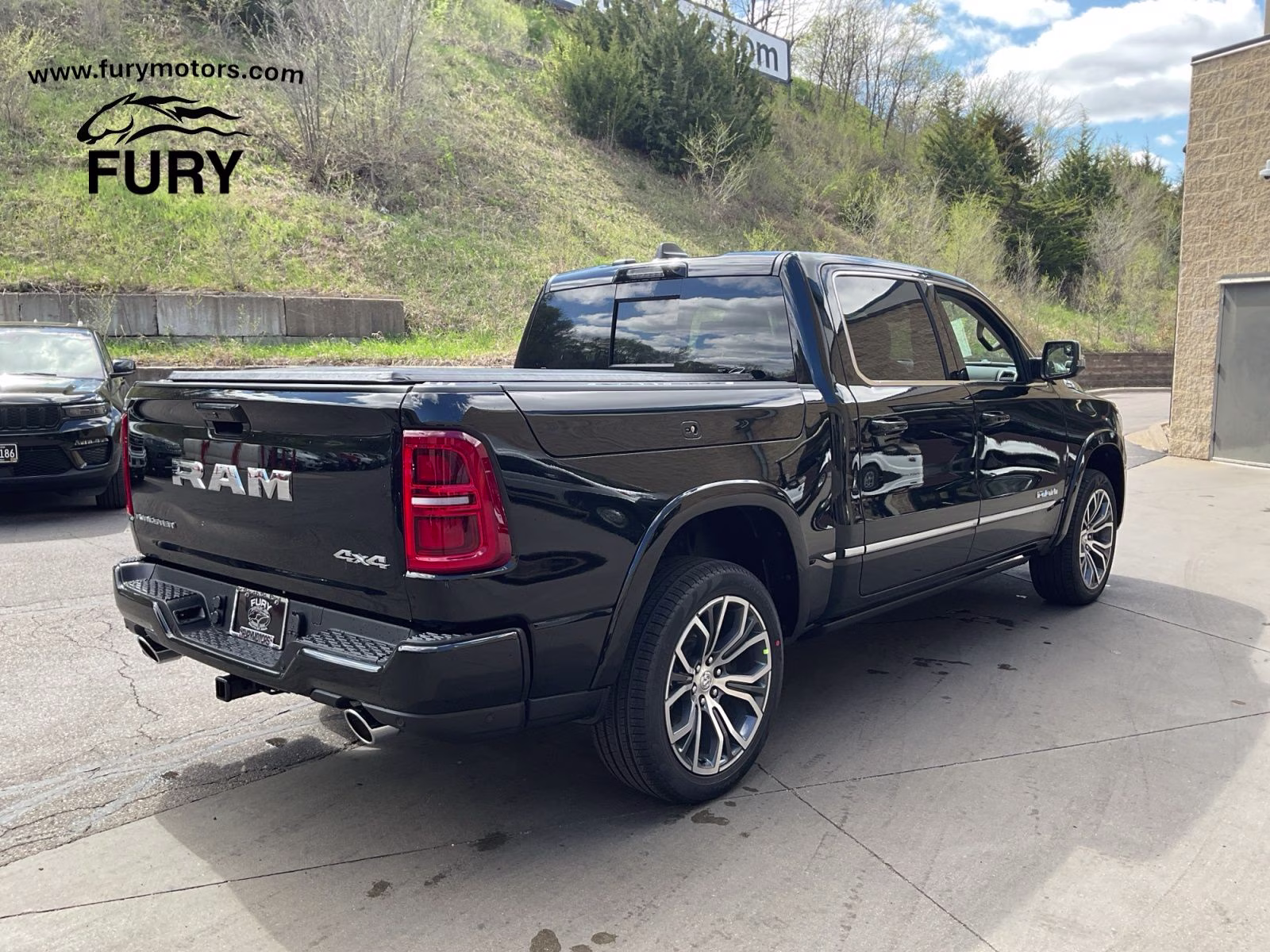 2026 Diamond Black Crystal Pearlcoat Ram 1500 Tungsten 4X4 Truck