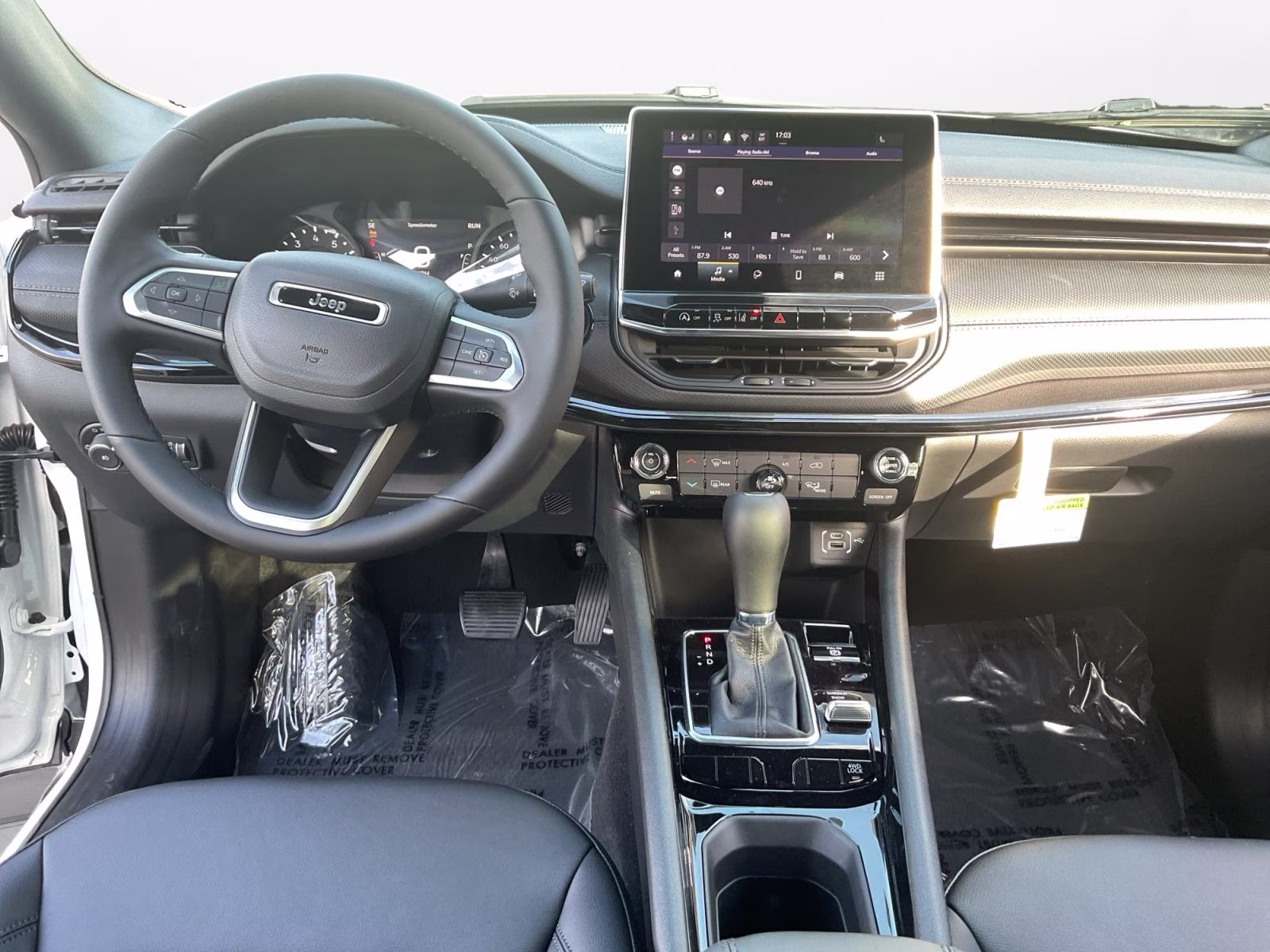 2026 Bright White Clearcoat Jeep Compass Latitude 4X4 SUV