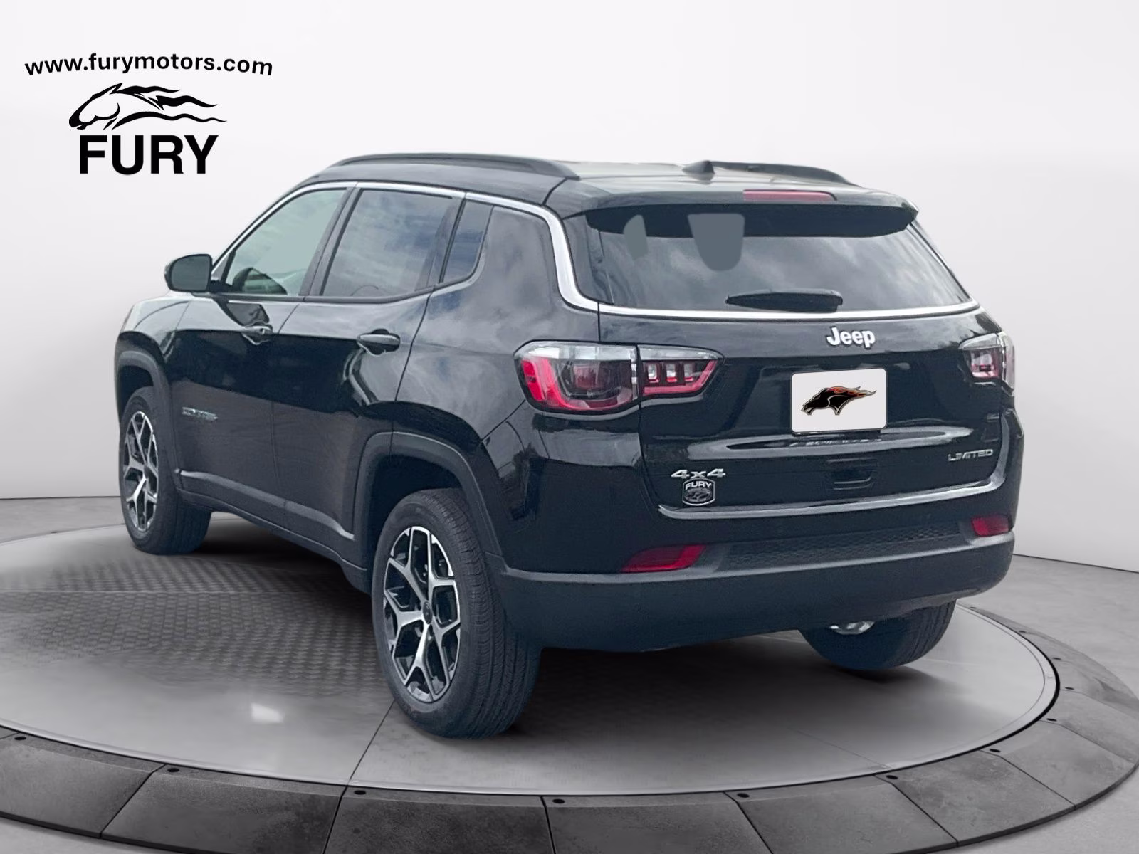 2026 Diamond Black Crystal Pearlcoat Jeep Compass Limited 4X4 SUV