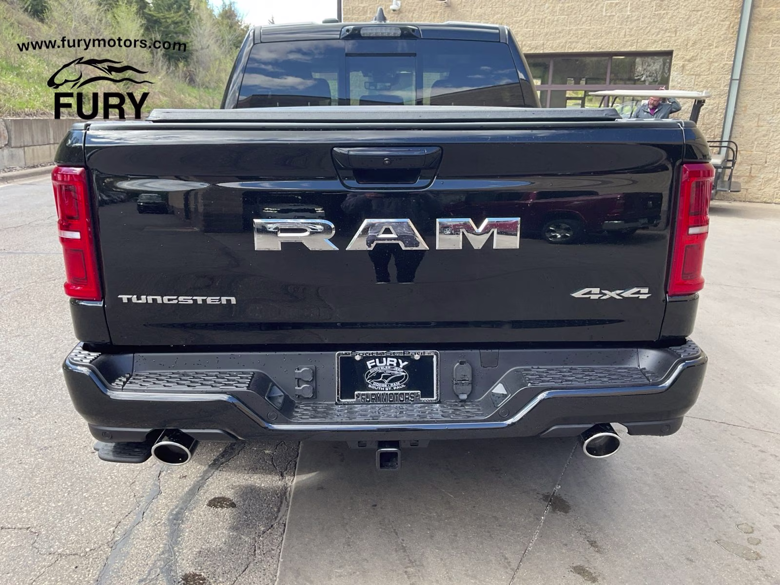 2026 Diamond Black Crystal Pearlcoat Ram 1500 Tungsten 4X4 Truck