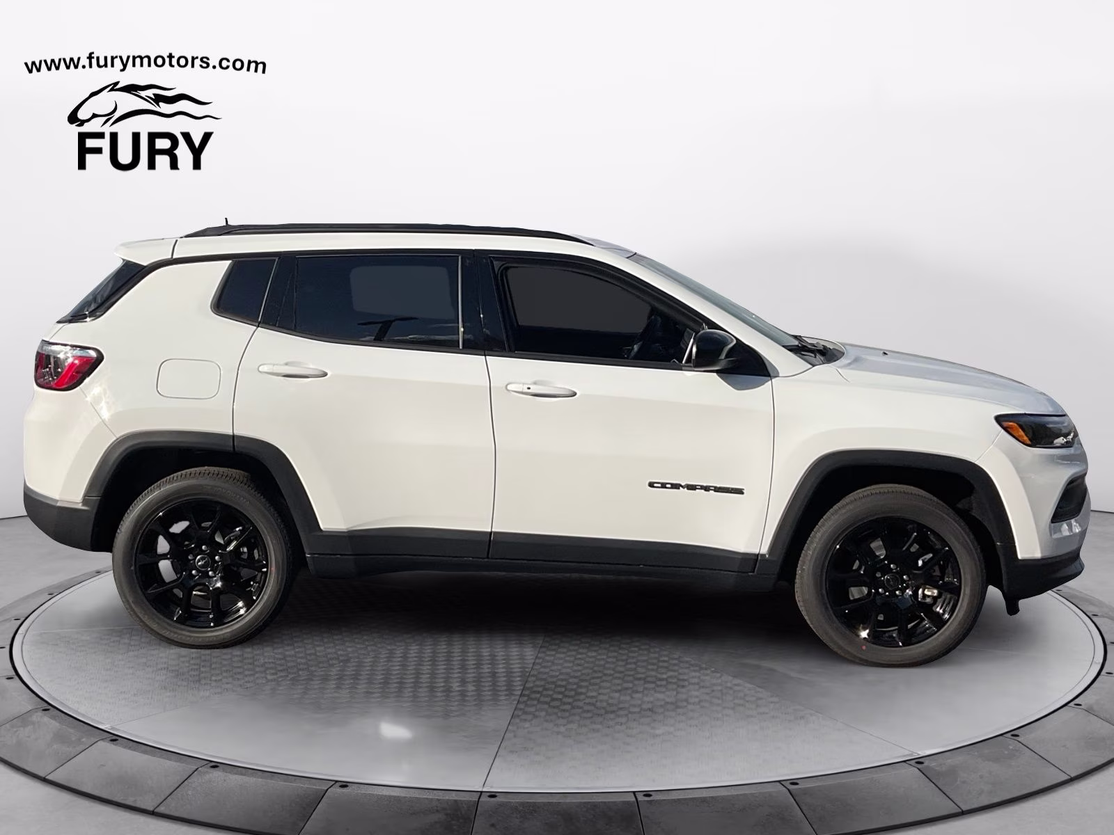 2026 Bright White Clearcoat Jeep Compass Latitude 4X4 SUV