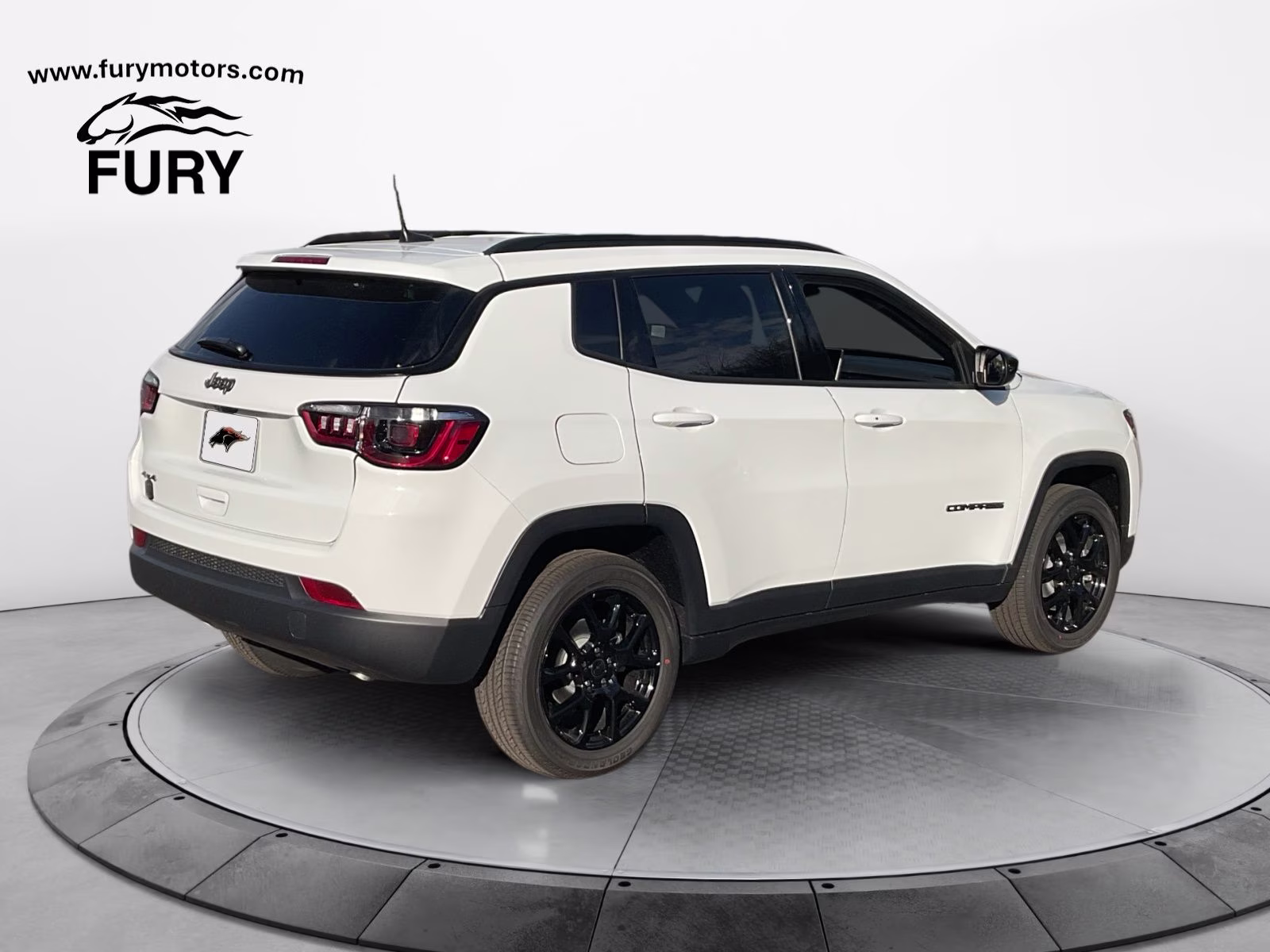 2026 Bright White Clearcoat Jeep Compass Latitude 4X4 SUV