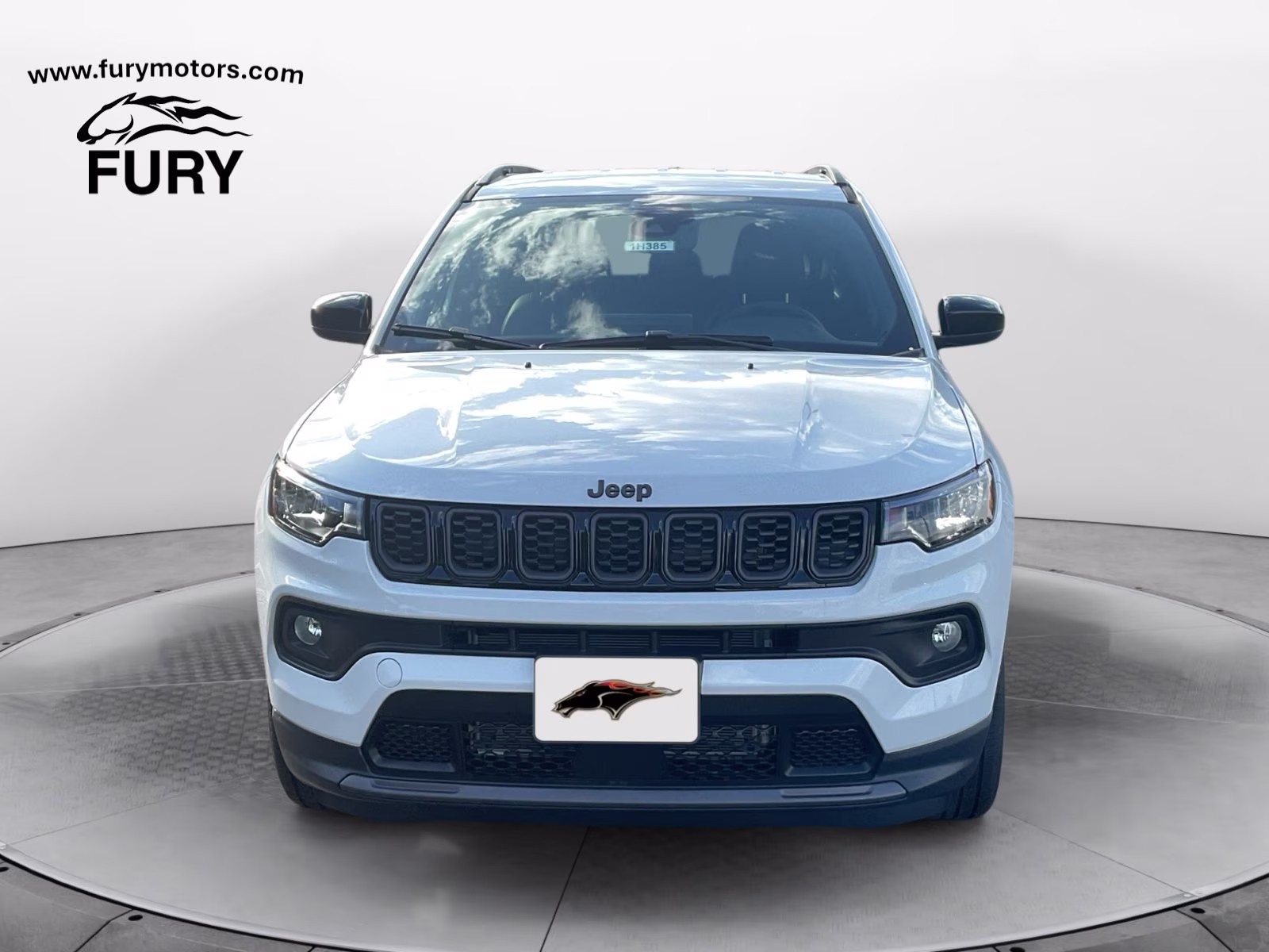 2026 Bright White Clearcoat Jeep Compass Latitude 4X4 SUV