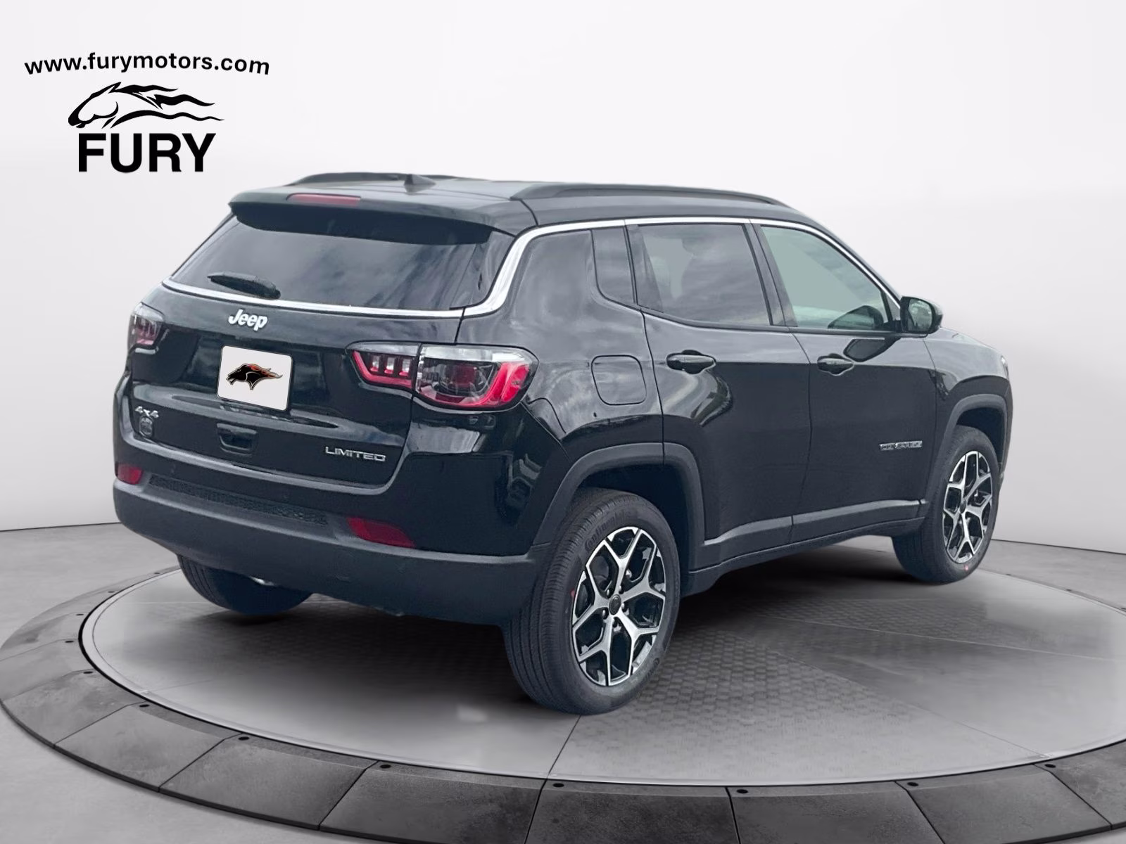 2026 Diamond Black Crystal Pearlcoat Jeep Compass Limited 4X4 SUV