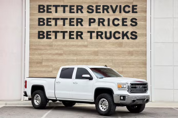 2015 Summit White GMC Sierra 1500 SLT 4X4 Truck