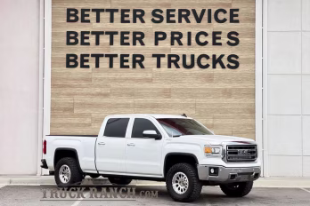 2015 Summit White GMC Sierra 1500 SLT 4X4 Truck