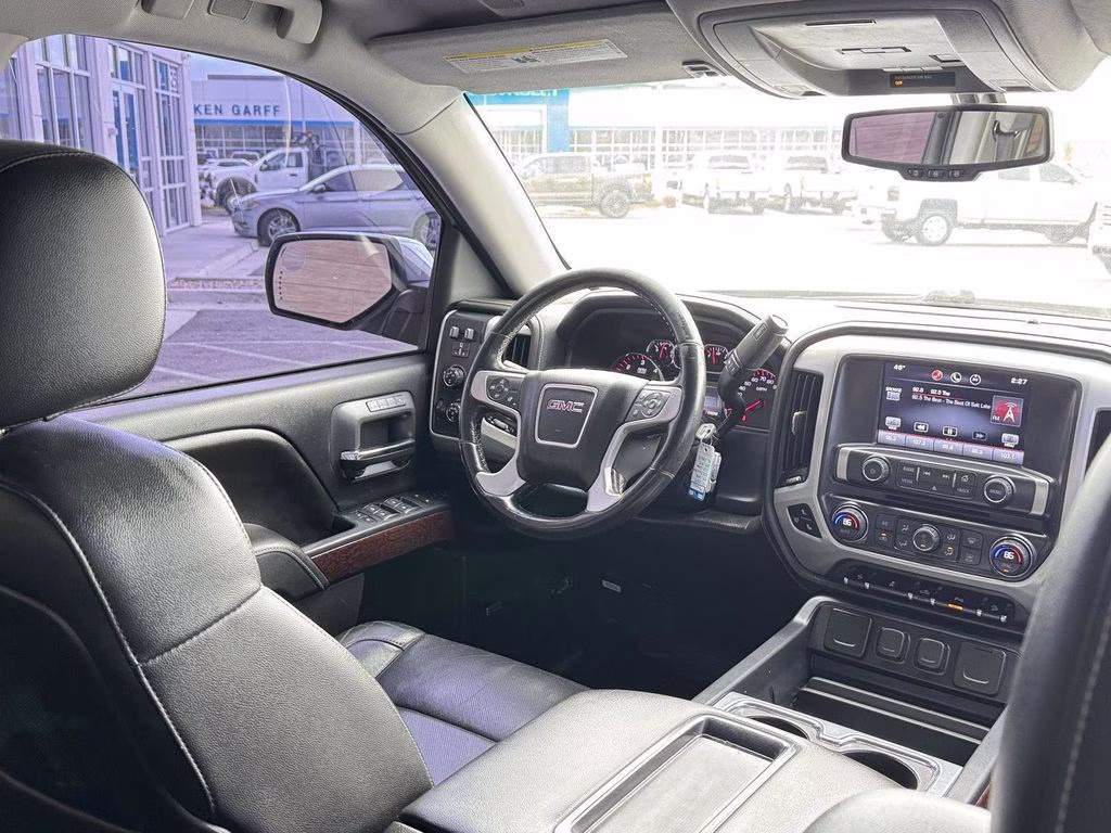 2015 Summit White GMC Sierra 1500 SLT 4X4 Truck