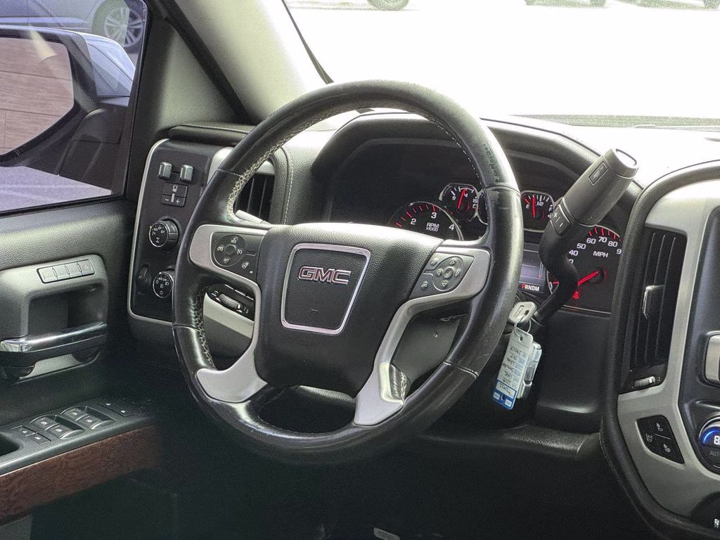 2015 Summit White GMC Sierra 1500 SLT 4X4 Truck