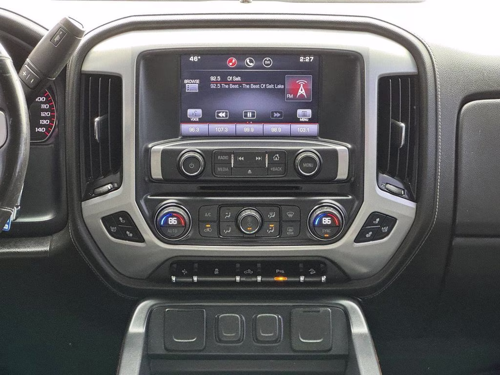 2015 Summit White GMC Sierra 1500 SLT 4X4 Truck