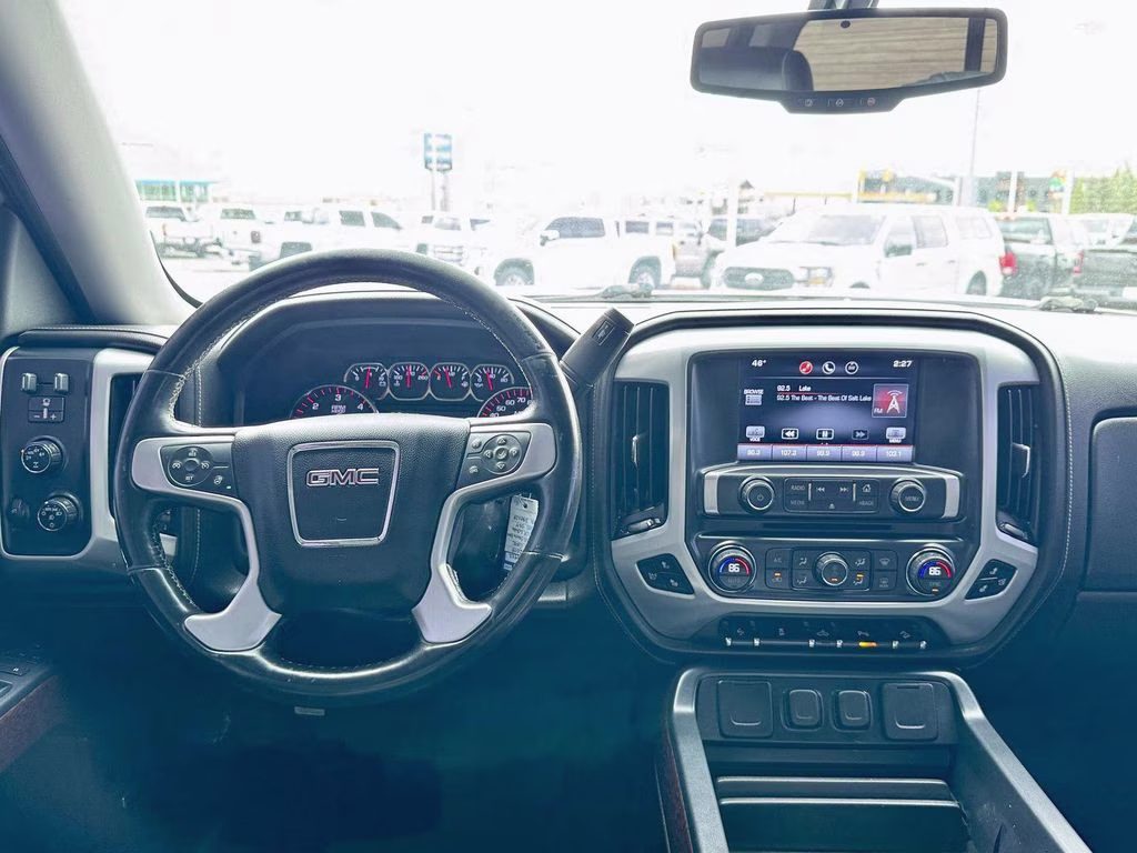2015 Summit White GMC Sierra 1500 SLT 4X4 Truck