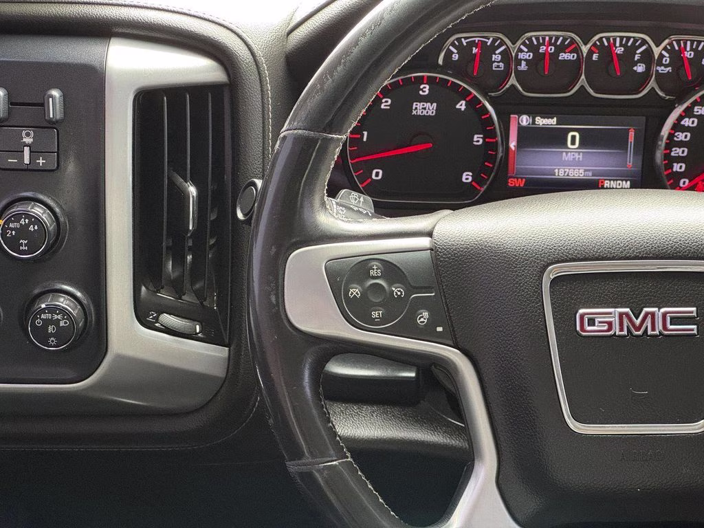 2015 Summit White GMC Sierra 1500 SLT 4X4 Truck