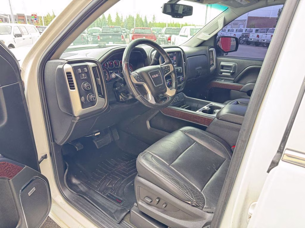 2015 Summit White GMC Sierra 1500 SLT 4X4 Truck