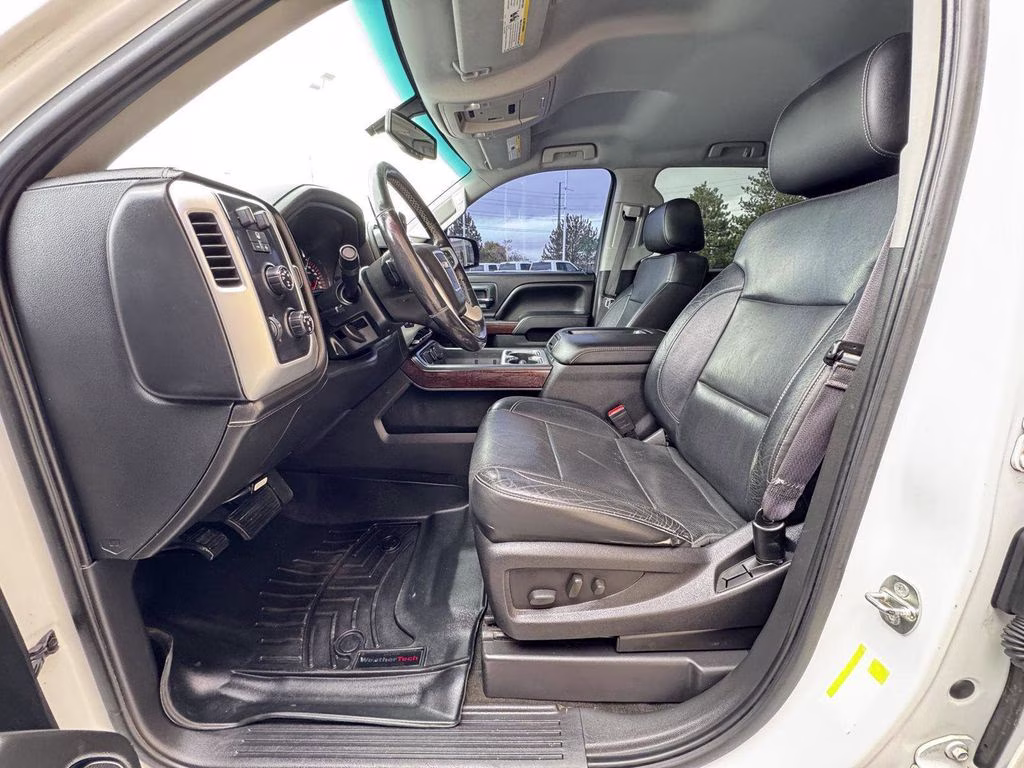 2015 Summit White GMC Sierra 1500 SLT 4X4 Truck