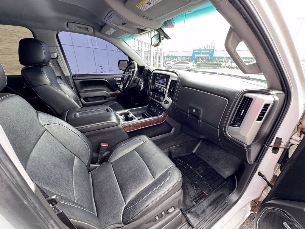 2015 Summit White GMC Sierra 1500 SLT 4X4 Truck