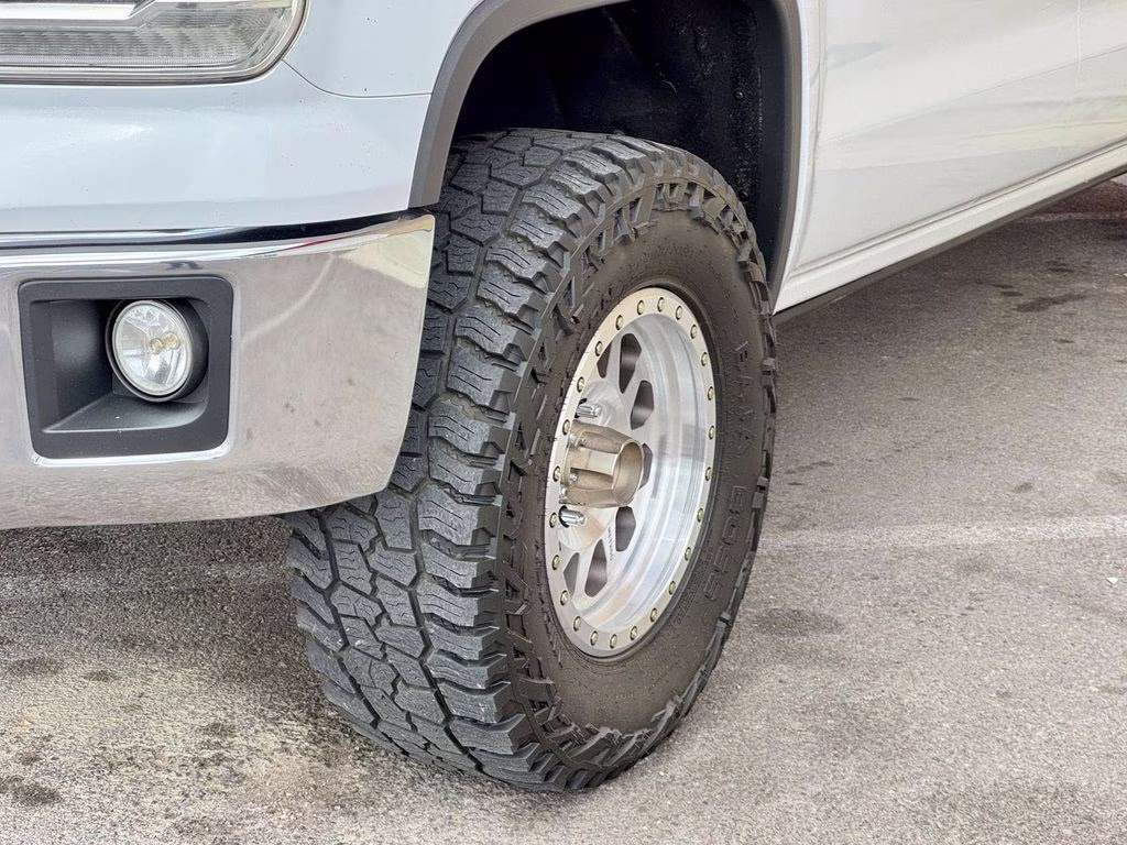2015 Summit White GMC Sierra 1500 SLT 4X4 Truck