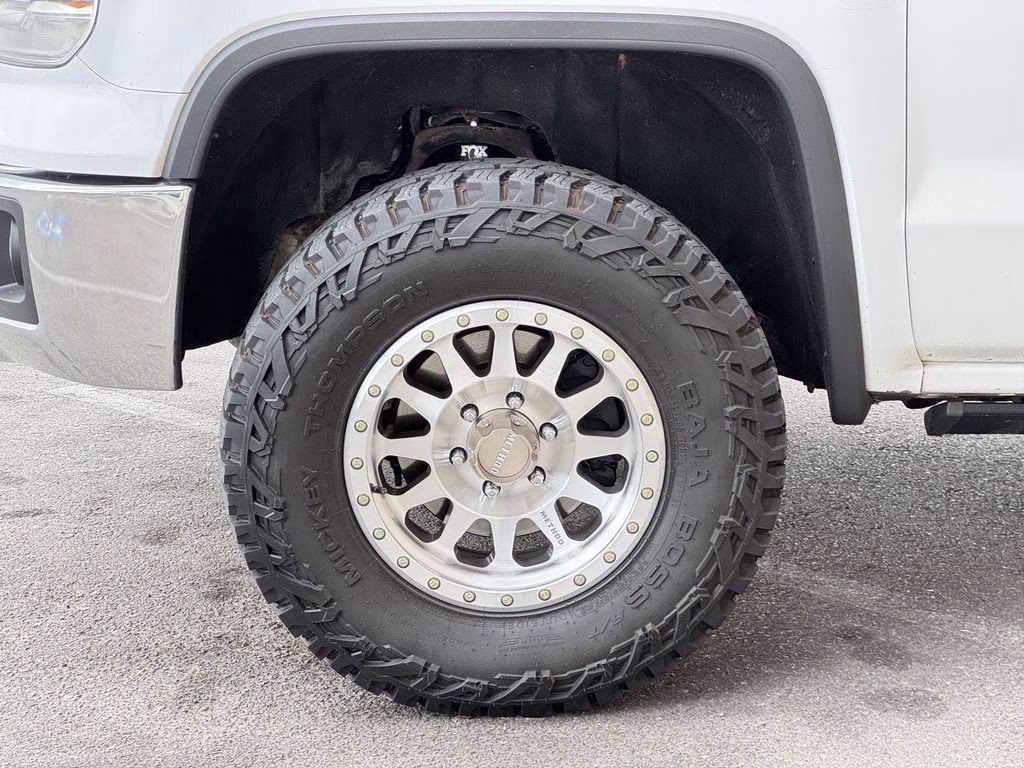 2015 Summit White GMC Sierra 1500 SLT 4X4 Truck
