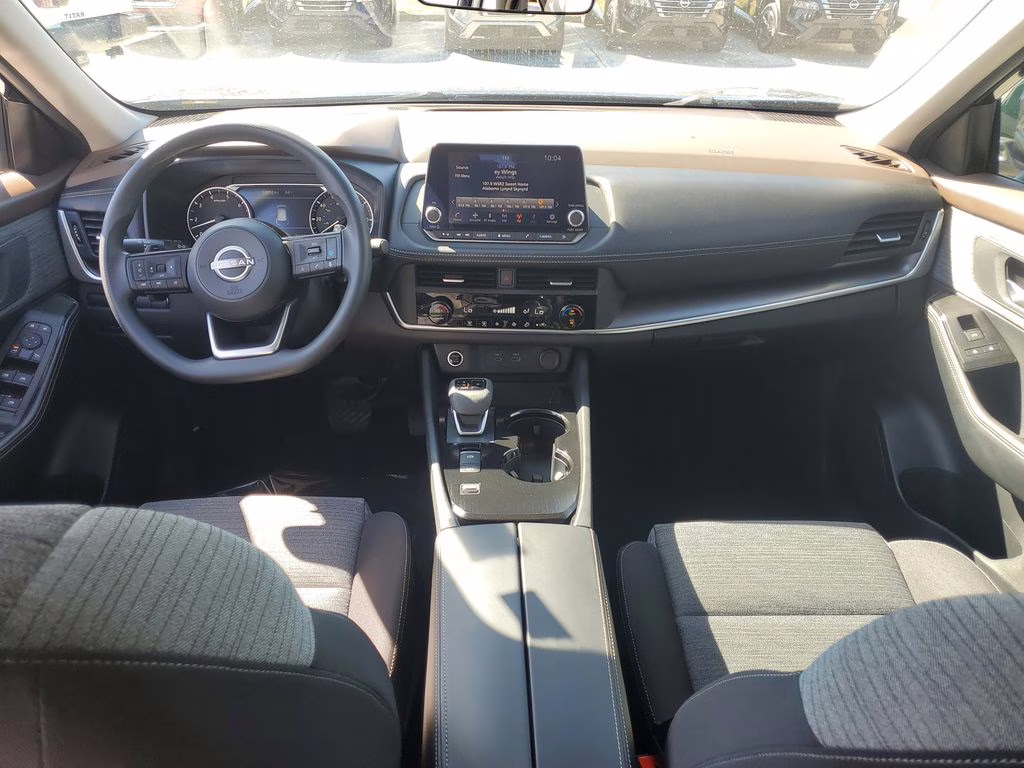 2023 Super Black Nissan Rogue SV FWD SUV