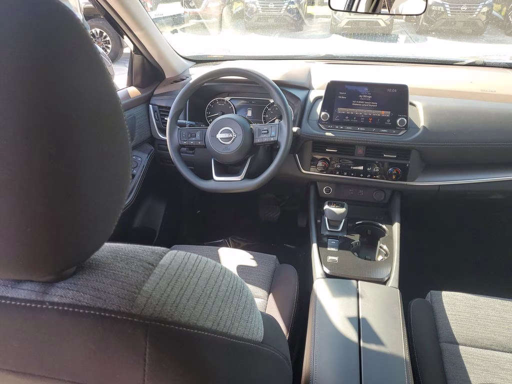 2023 Super Black Nissan Rogue SV FWD SUV