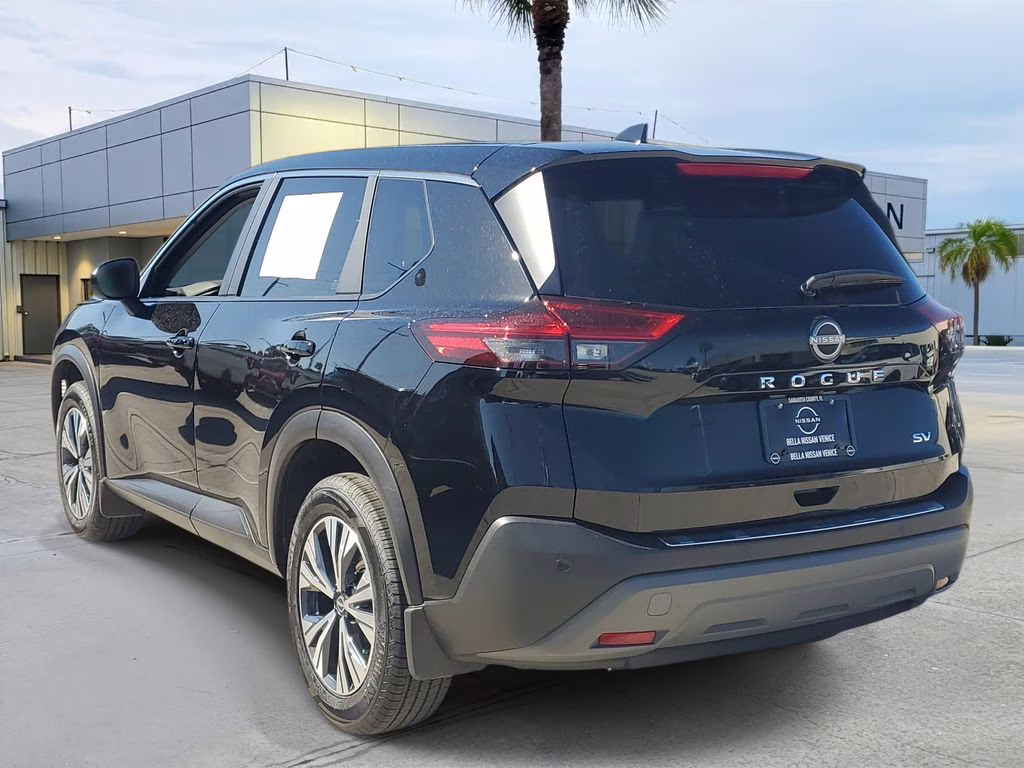 2023 Super Black Nissan Rogue SV FWD SUV
