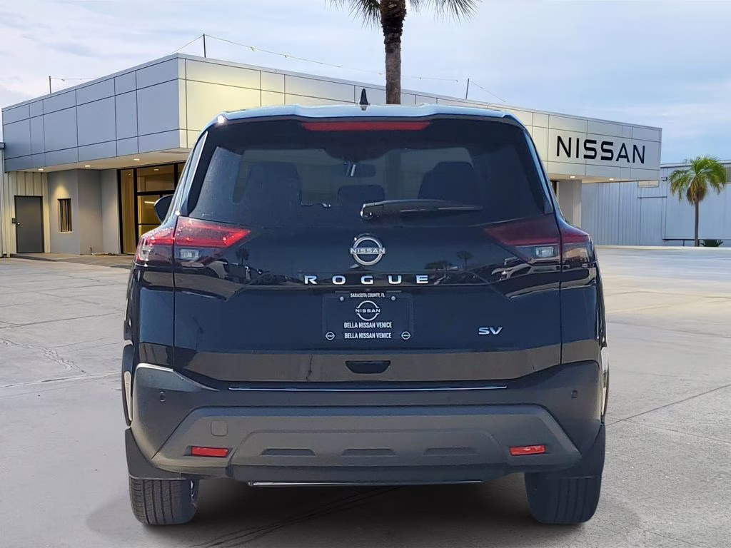 2023 Super Black Nissan Rogue SV FWD SUV