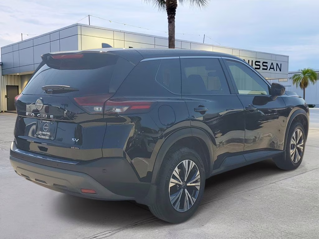 2023 Super Black Nissan Rogue SV FWD SUV