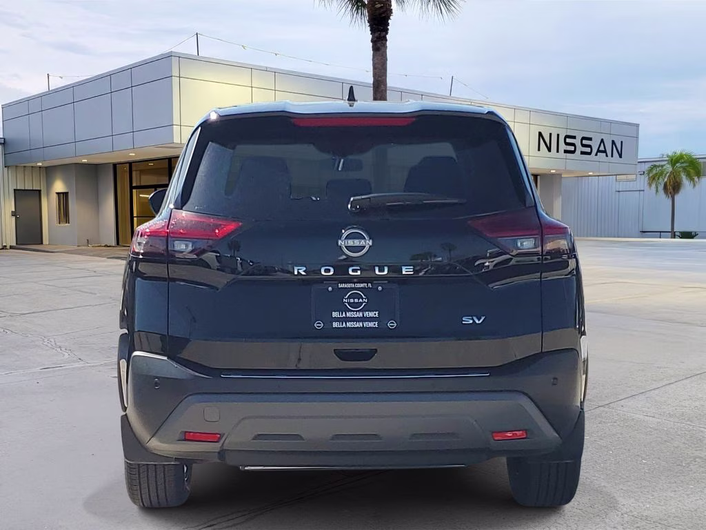 2023 Super Black Nissan Rogue SV FWD SUV