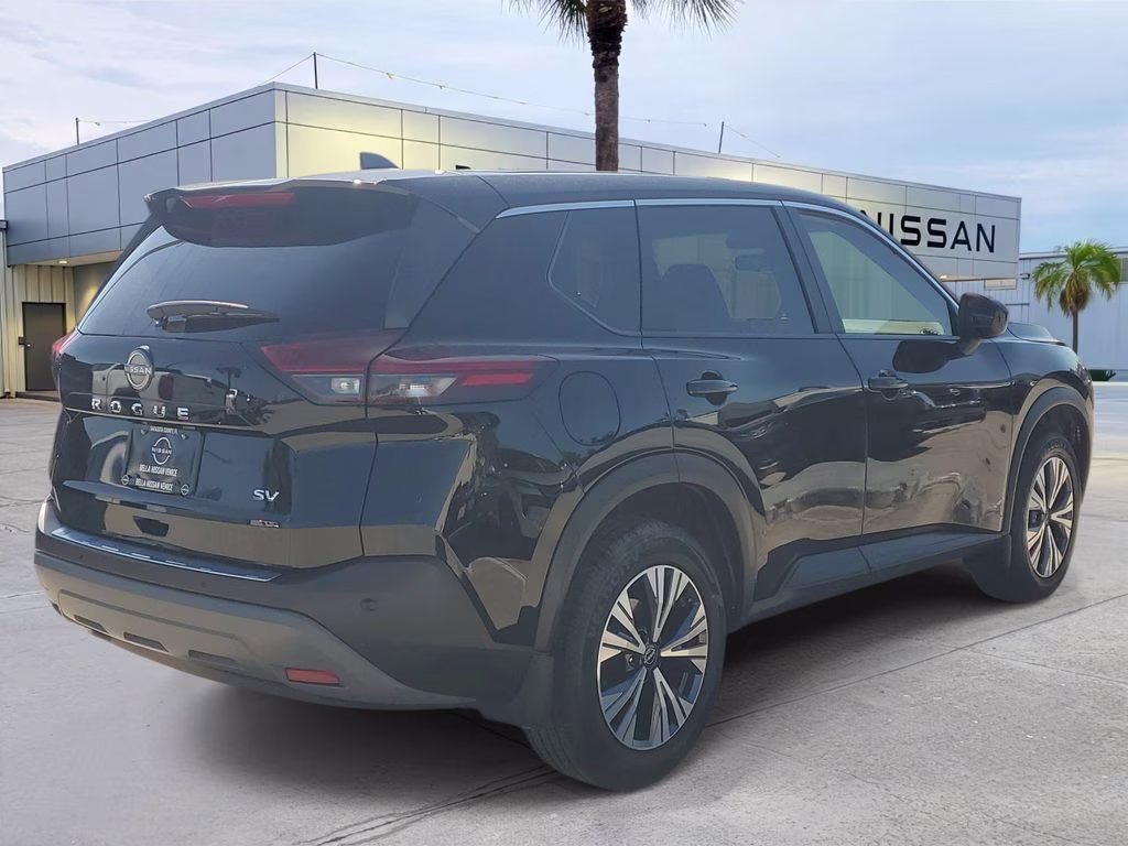 2023 Super Black Nissan Rogue SV FWD SUV