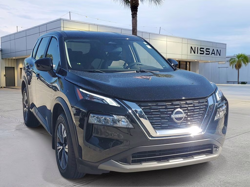2023 Super Black Nissan Rogue SV FWD SUV