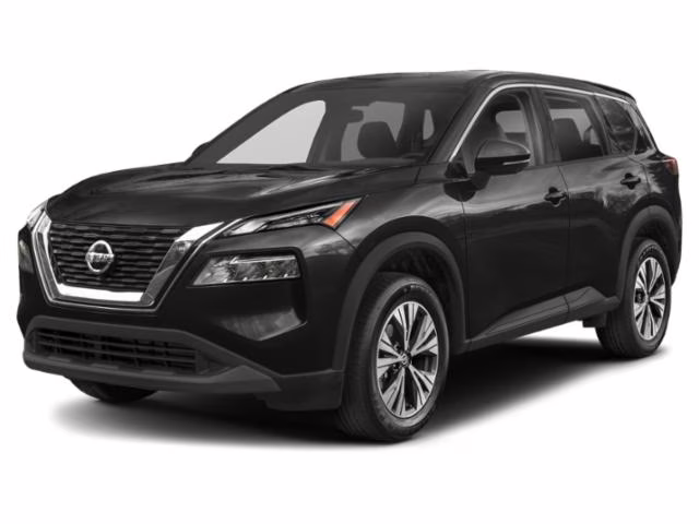 2023 Super Black Nissan Rogue SV FWD SUV