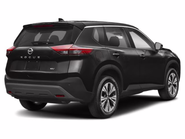 2023 Super Black Nissan Rogue SV FWD SUV