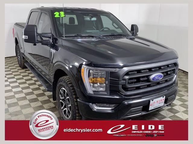 2023 Agate Black Metallic Ford F-150 XLT 4X4 Truck