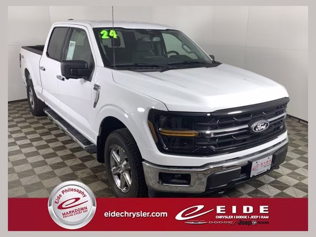 2024 Oxford White Ford F-150 XLT 4X4 Truck