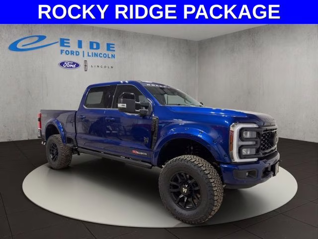 2026 Argon Blue Metallic Ford Super Duty F-250 SRW Lariat Rocky Ridge 4X4 Truck