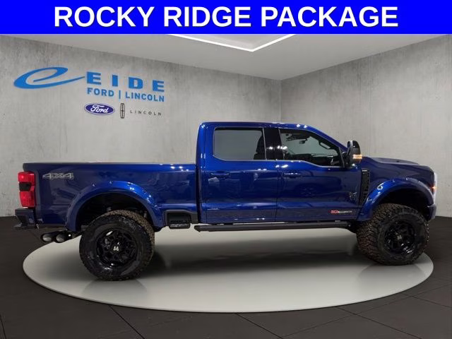 2026 Argon Blue Metallic Ford Super Duty F-250 SRW Lariat Rocky Ridge 4X4 Truck