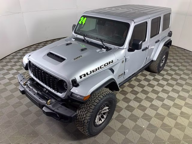 2024 Silver Zynith Clearcoat Jeep Wrangler Rubicon 392 4X4 SUV