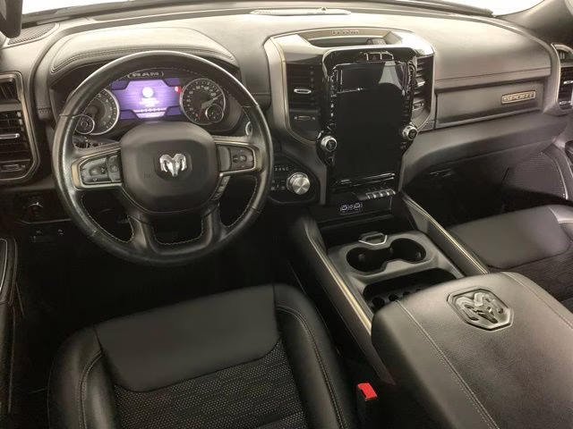 2022 Diamond Black Crystal Pearlcoat Ram 1500 Sport 4X4 Truck