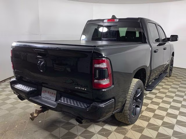 2022 Diamond Black Crystal Pearlcoat Ram 1500 Sport 4X4 Truck