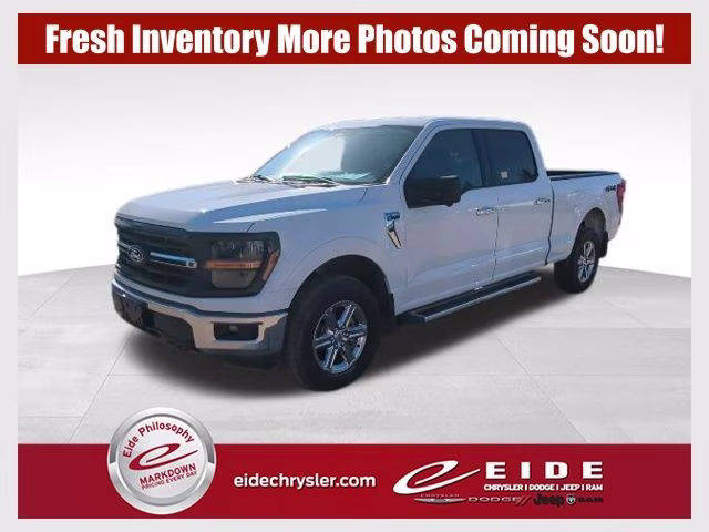 2024 Oxford White Ford F-150 XLT 4X4 Truck