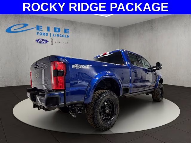 2026 Argon Blue Metallic Ford Super Duty F-250 SRW Lariat Rocky Ridge 4X4 Truck