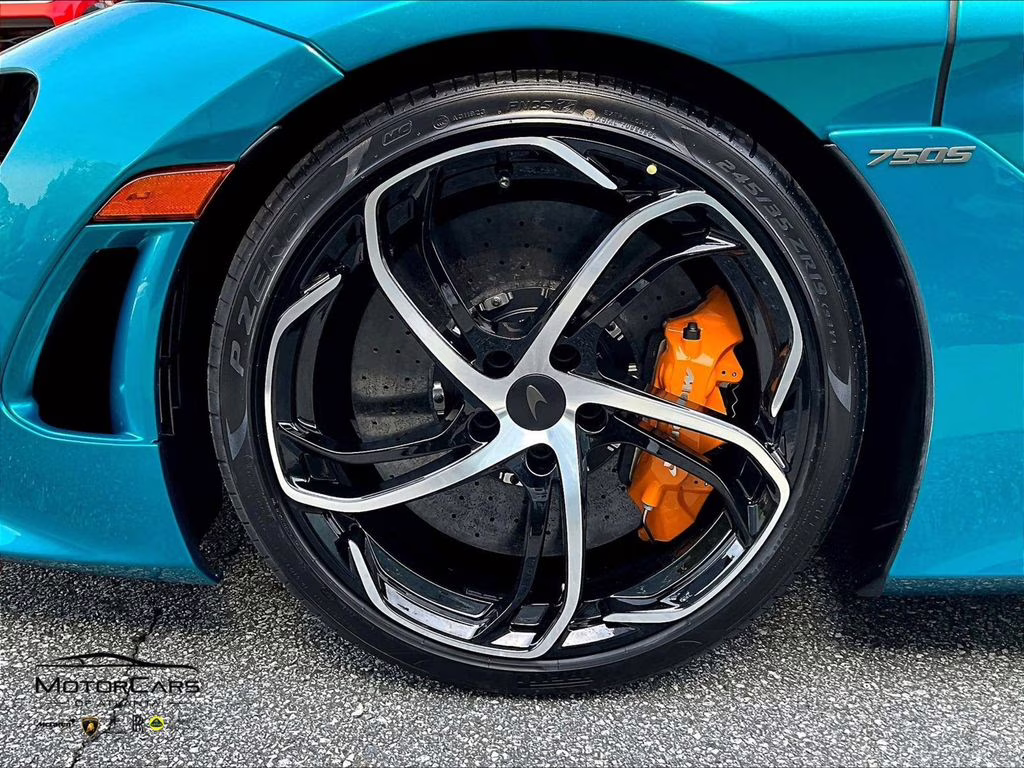 2027 Belize Blue McLaren 750S Spider RWD Convertible