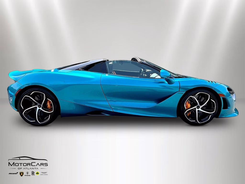 2027 Belize Blue McLaren 750S Spider RWD Convertible