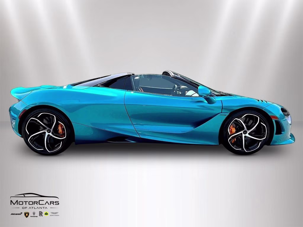 2027 Belize Blue McLaren 750S Spider RWD Convertible