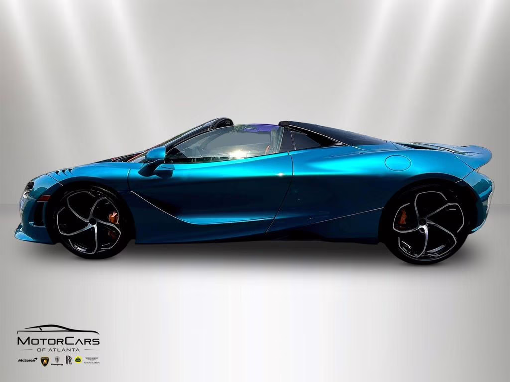 2027 Belize Blue McLaren 750S Spider RWD Convertible