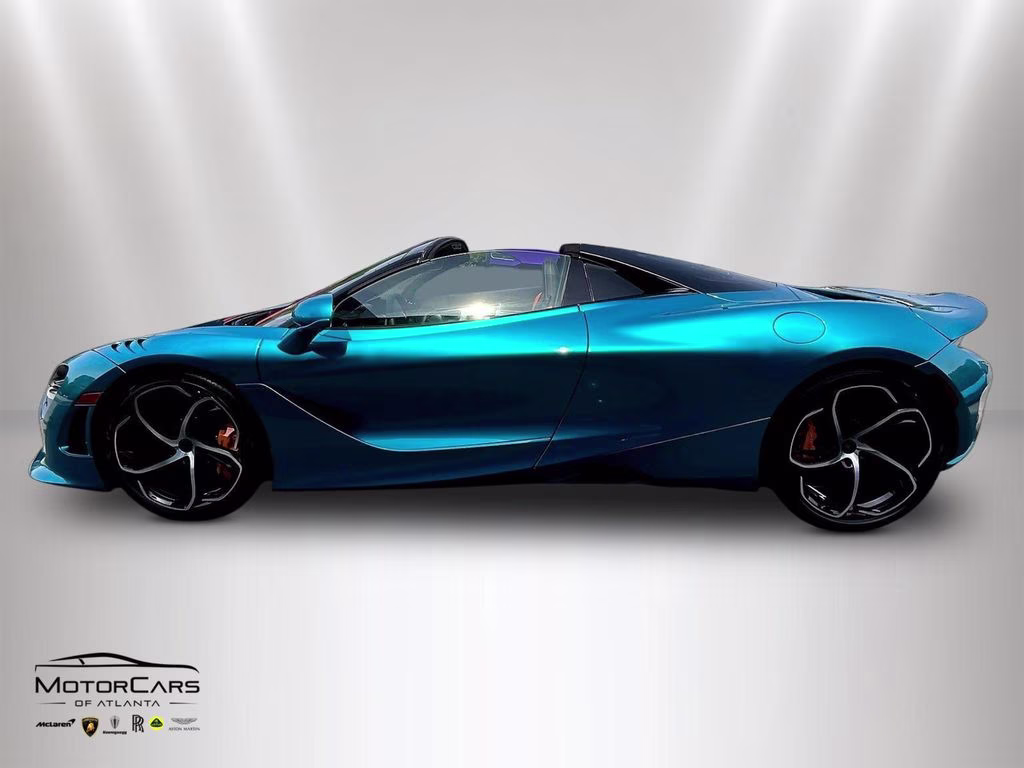 2027 Belize Blue McLaren 750S Spider RWD Convertible