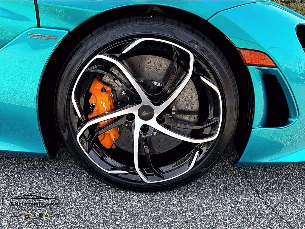 2027 Belize Blue McLaren 750S Spider RWD Convertible