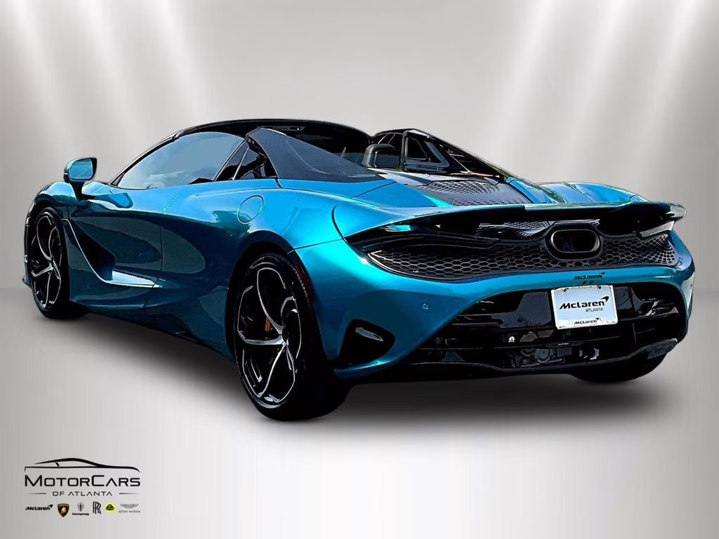 2027 Belize Blue McLaren 750S Spider RWD Convertible
