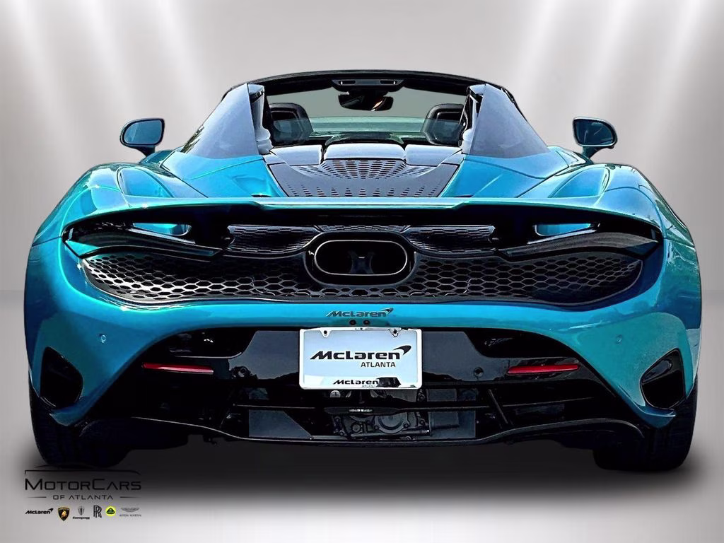 2027 Belize Blue McLaren 750S Spider RWD Convertible