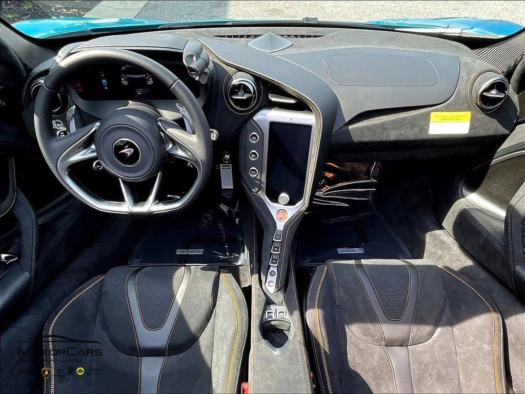 2027 Belize Blue McLaren 750S Spider RWD Convertible