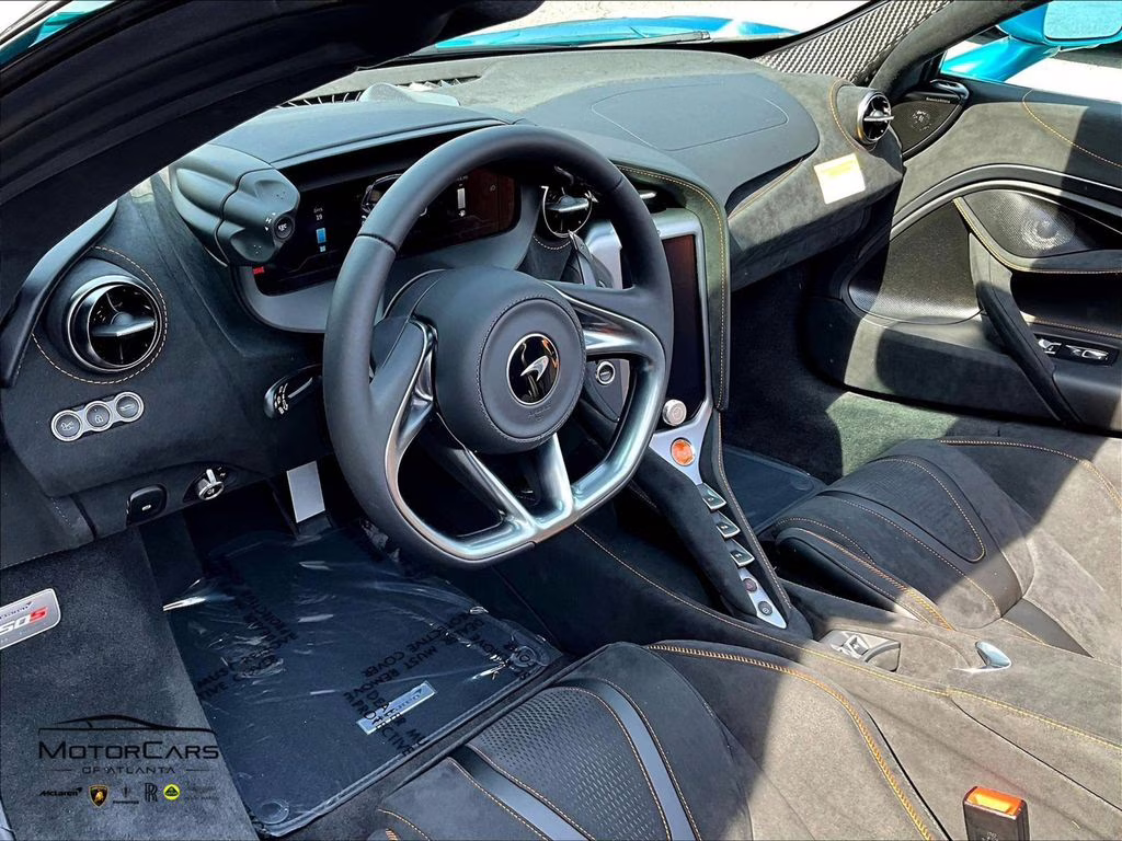 2027 Belize Blue McLaren 750S Spider RWD Convertible